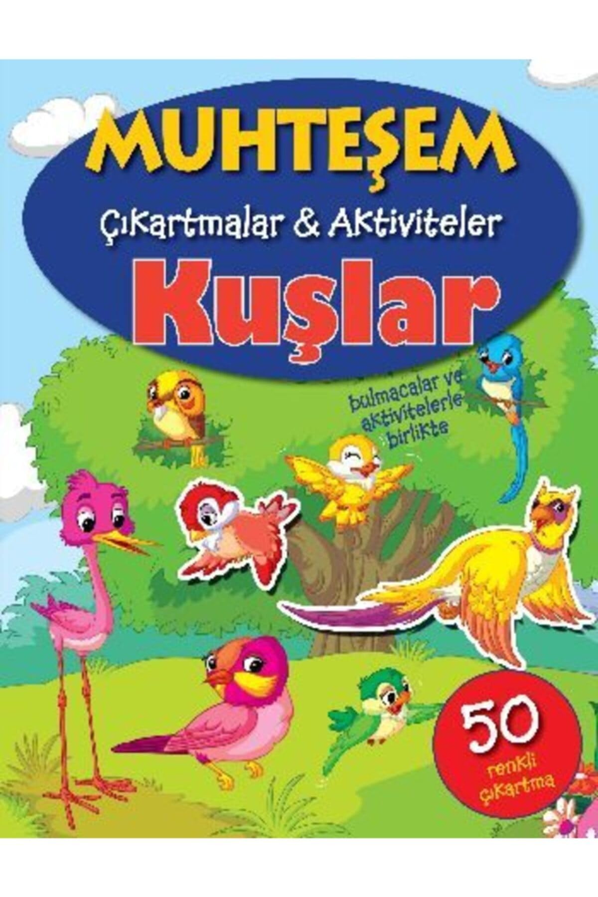 Muhteşem Çıkartmalar-Aktiviteler Kuşlar