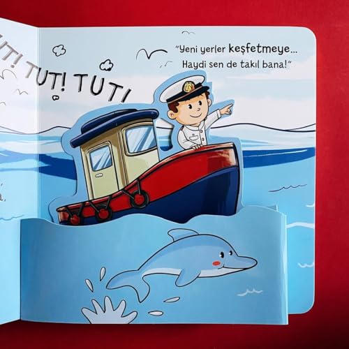 Maceracı Araçlar - Pop-Up İle Keşfet (Ciltli): Hikayeli Hareketli Kitaplar