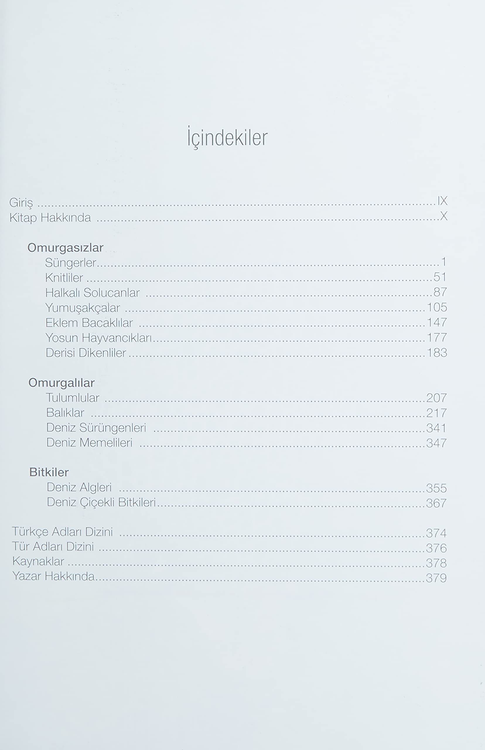 Ege - Türkiye'nin Deniz Canlıları