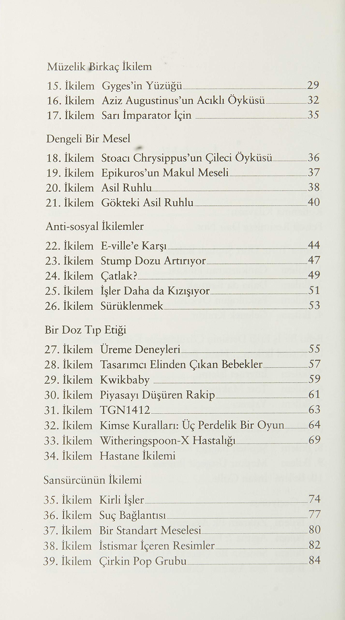 101 Ahlak İkilemi