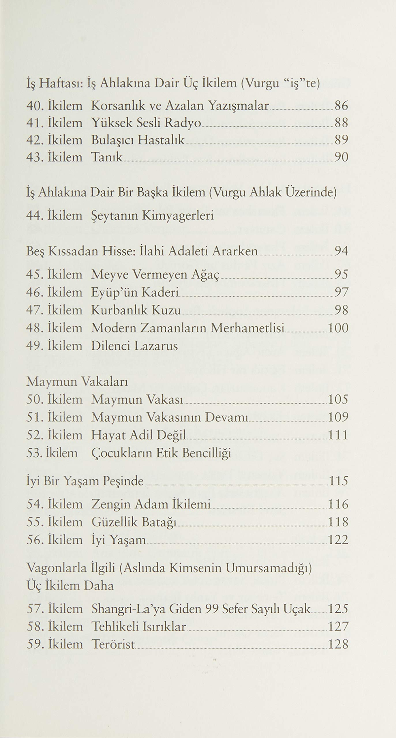 101 Ahlak İkilemi