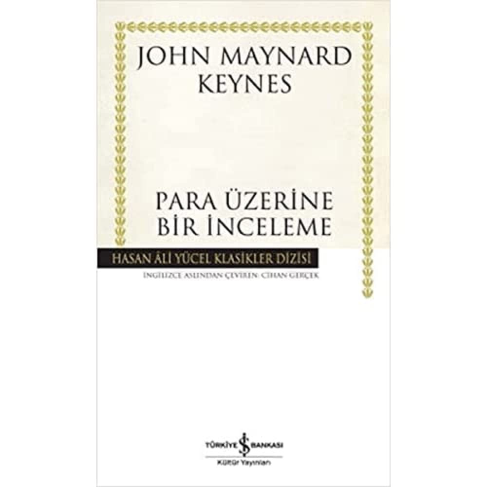 PARA ÜZERİNE BİR İNCELEME (CİLTSİZ)