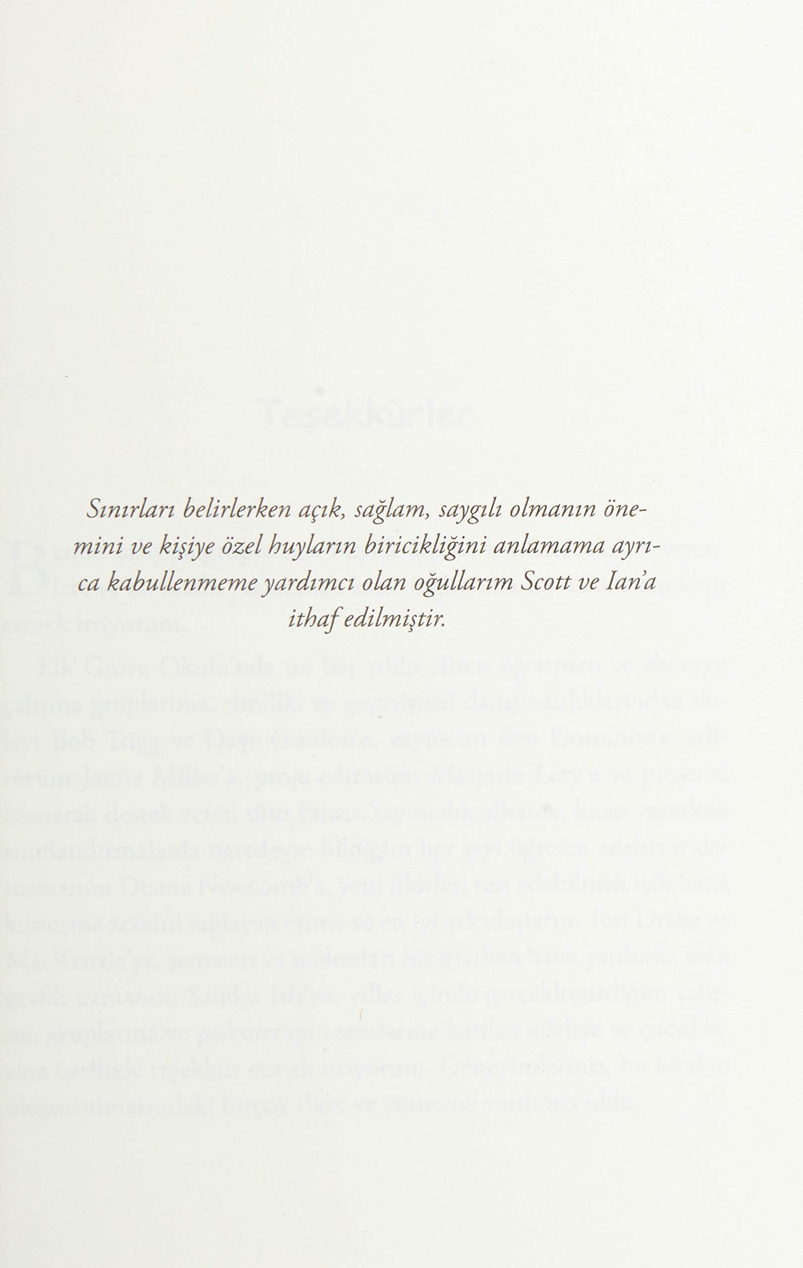 Çocuğunuza Sınır Koyma 2