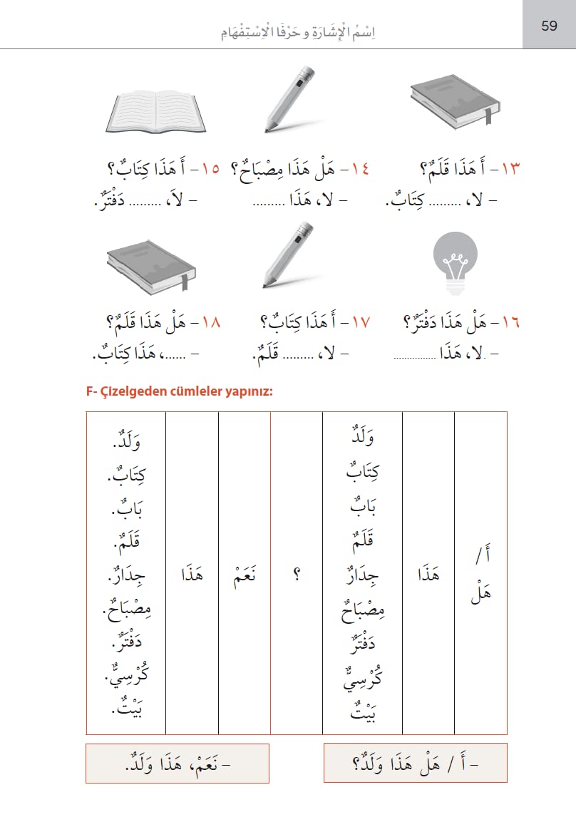 Arapçayı Öğreten Kitap