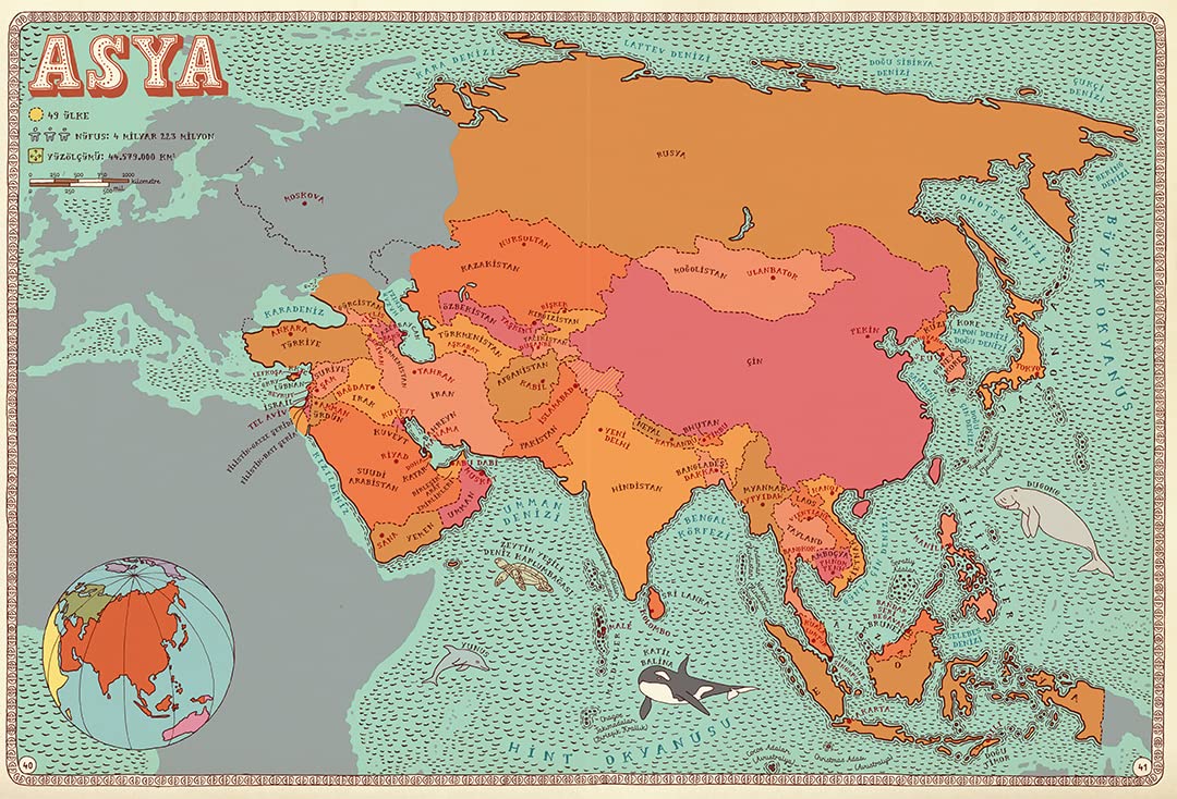 Atlas (Ciltli): Kıtalar, Denizler ve Kültürler Arası Yolculuk Rehberi