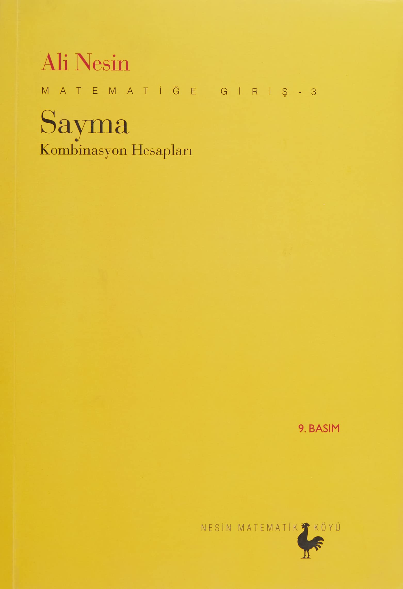 Sayma Kombinasyon Hesapları: Matematiğe Giriş - 3