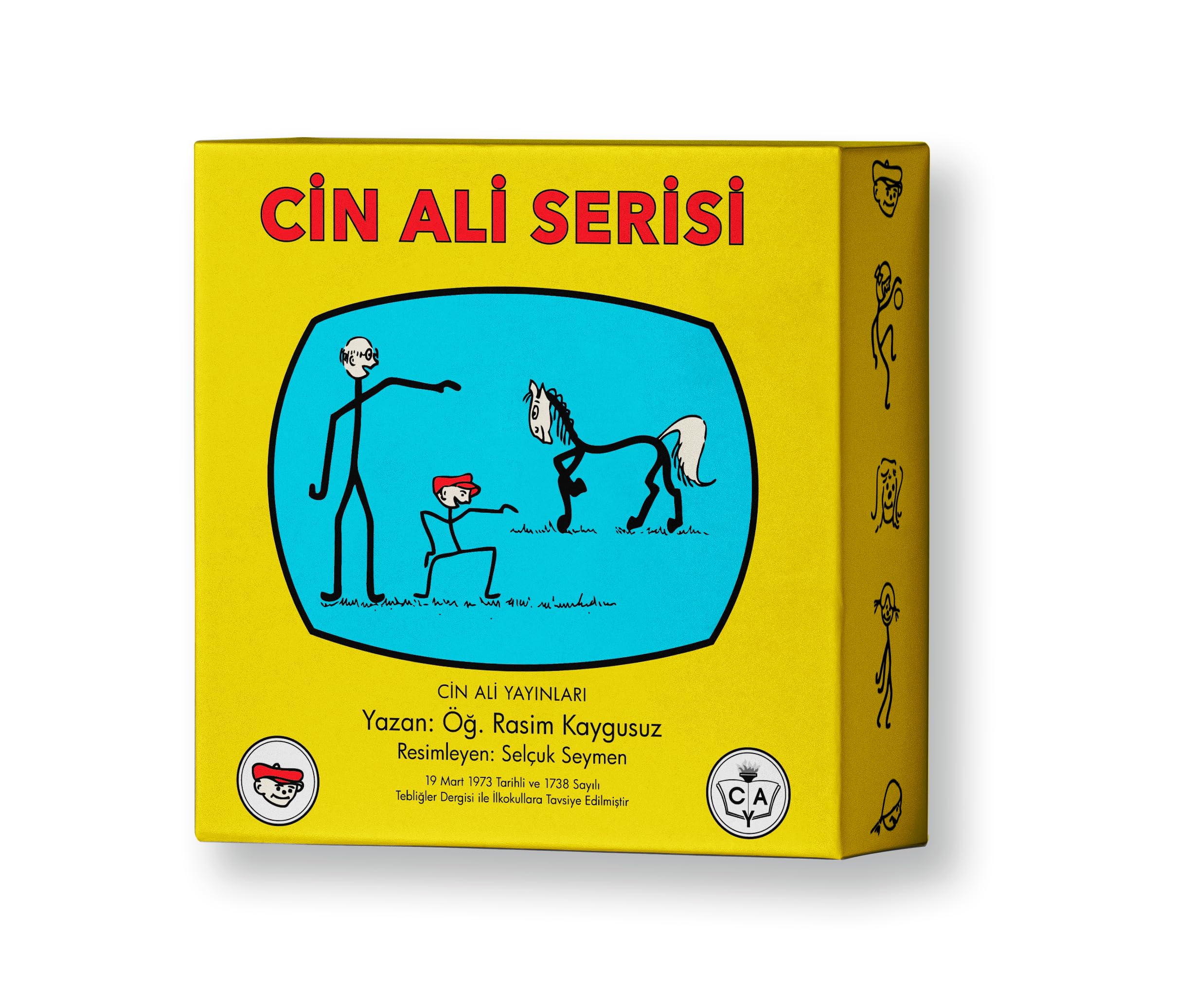 Cin Ali Serisi Kutulu Set - 10 Kitap Takım