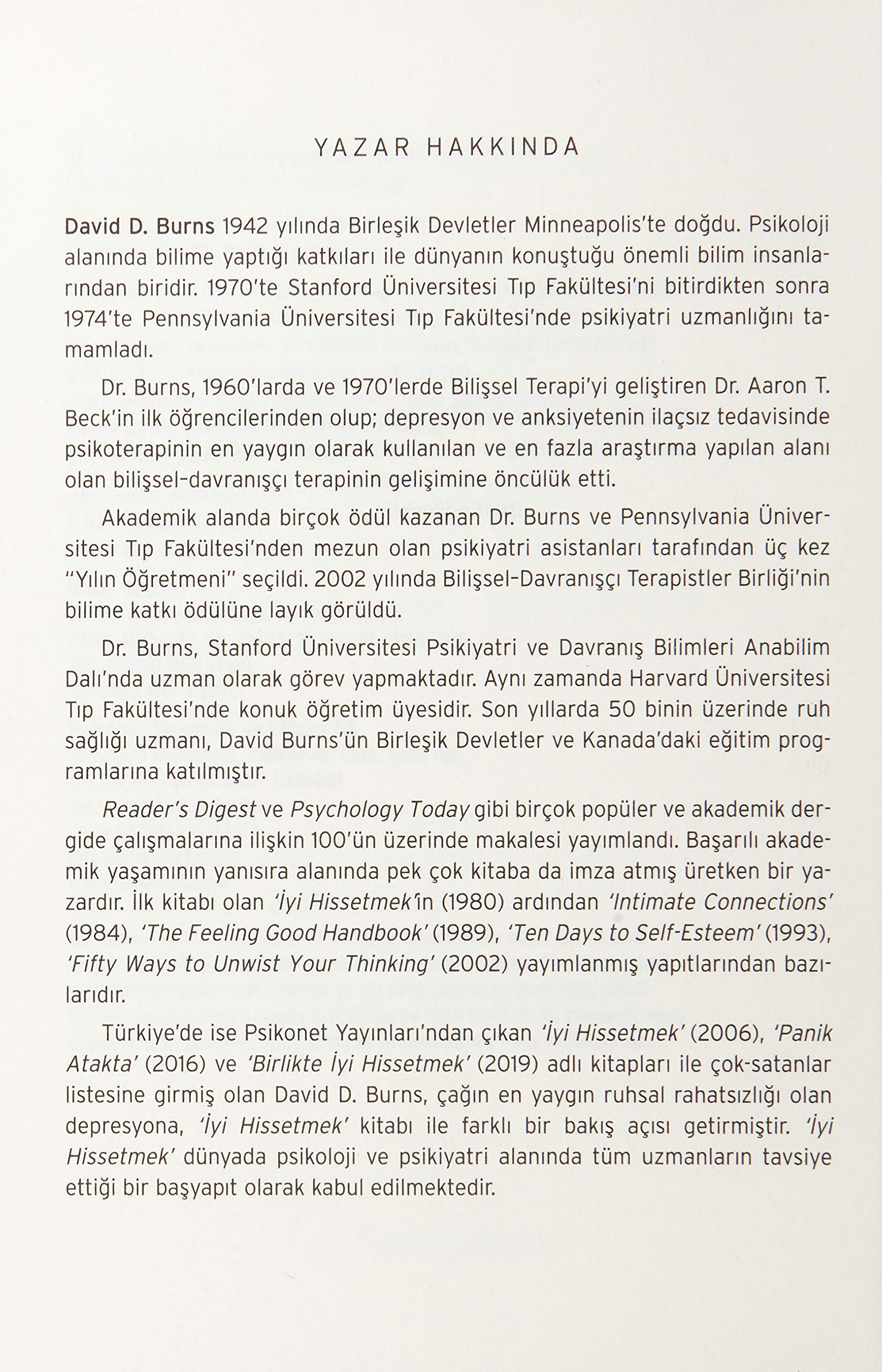 İyi Hissetmek: İlaç Klavuzu İlaveli