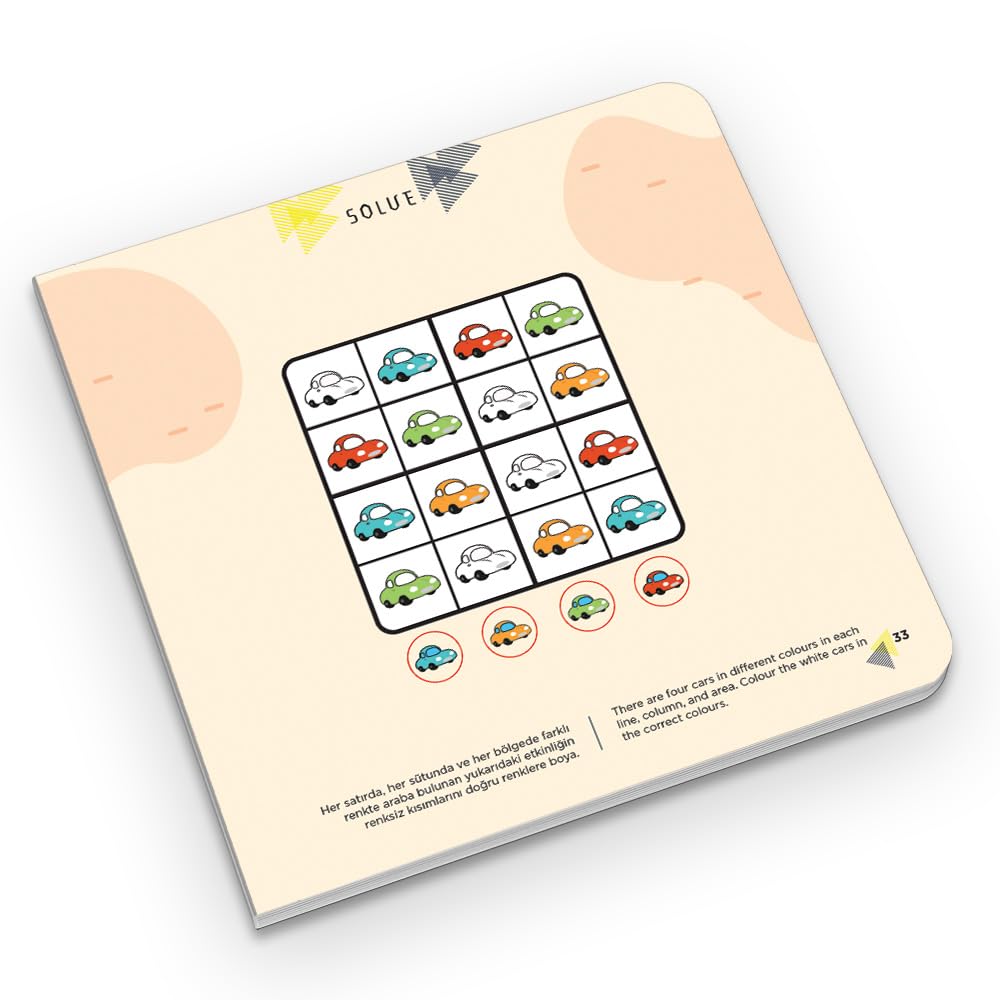 IQ Dikkat ve Yetenek Geliştiren Kitaplar Serisi 3-4 Yaş Level 2 (3 Kitap Takım)