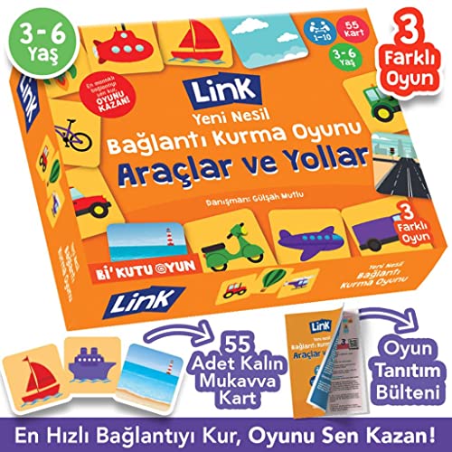 Link Bağlantı Kurma Oyunu - Araçlar ve Yollar