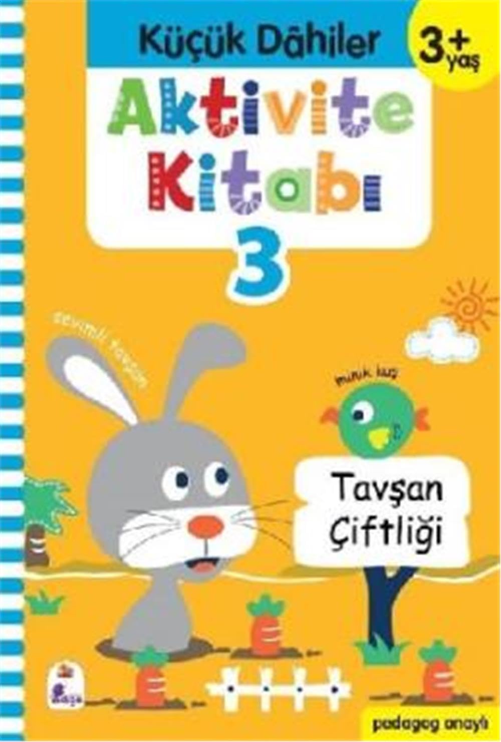 Aktivite Kitabı 3 - Küçük Dahiler 3+Yaş: Pedagog Onaylı