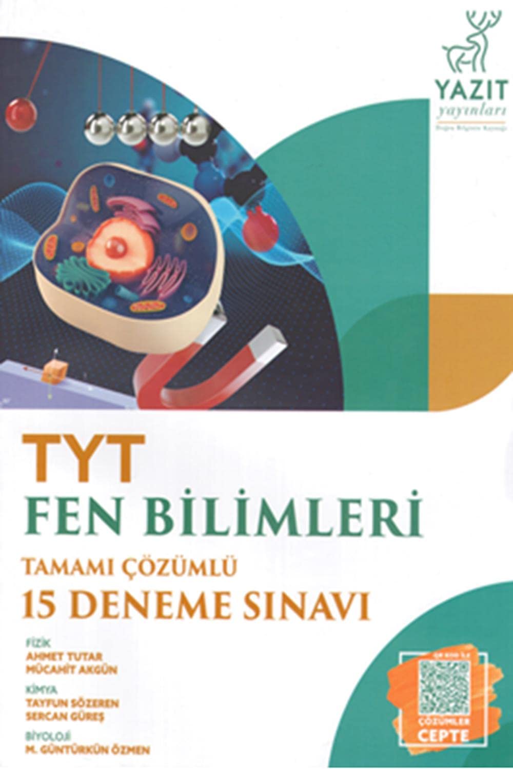 TYT Fen Bilimleri Tamamı Çözümlü 15 Deneme Sınvavı (Kapak değişebilir)