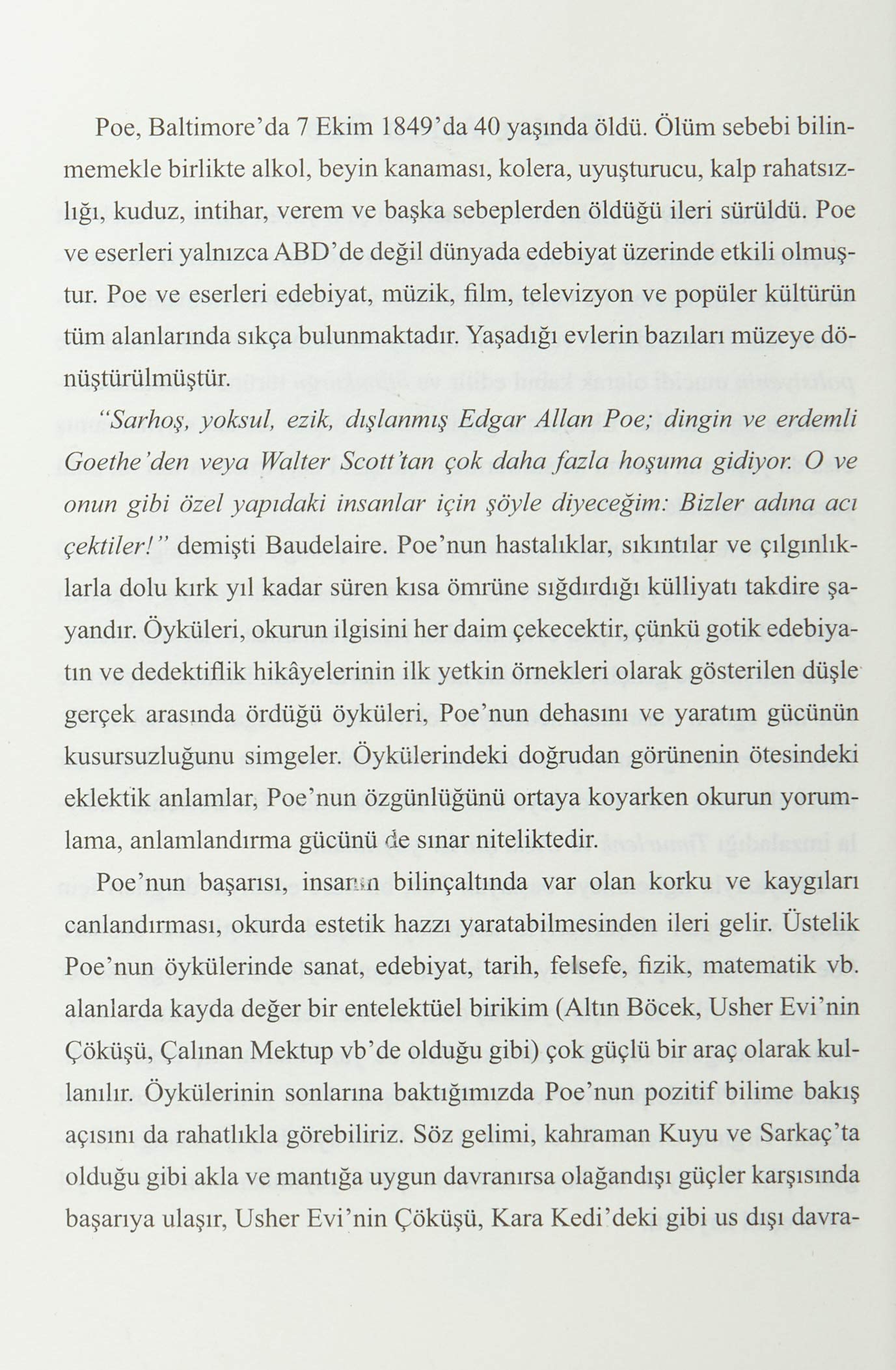 Edgar Allan Poe Bütün Hikayeleri Tek Cilt