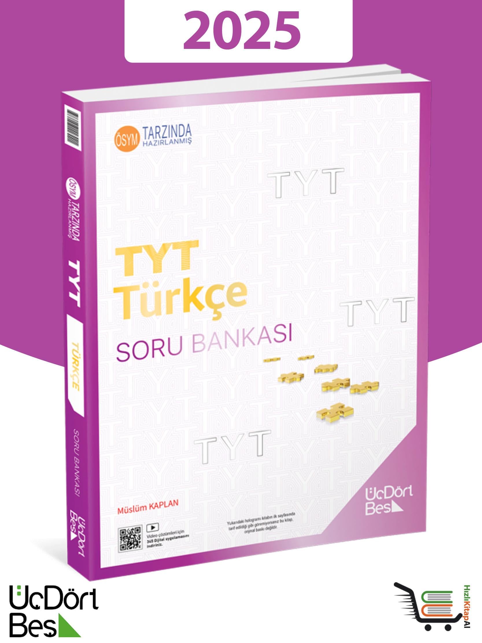 ÜçDörtBeş Yayınları TYT TÜRKÇE SORU BANKASI