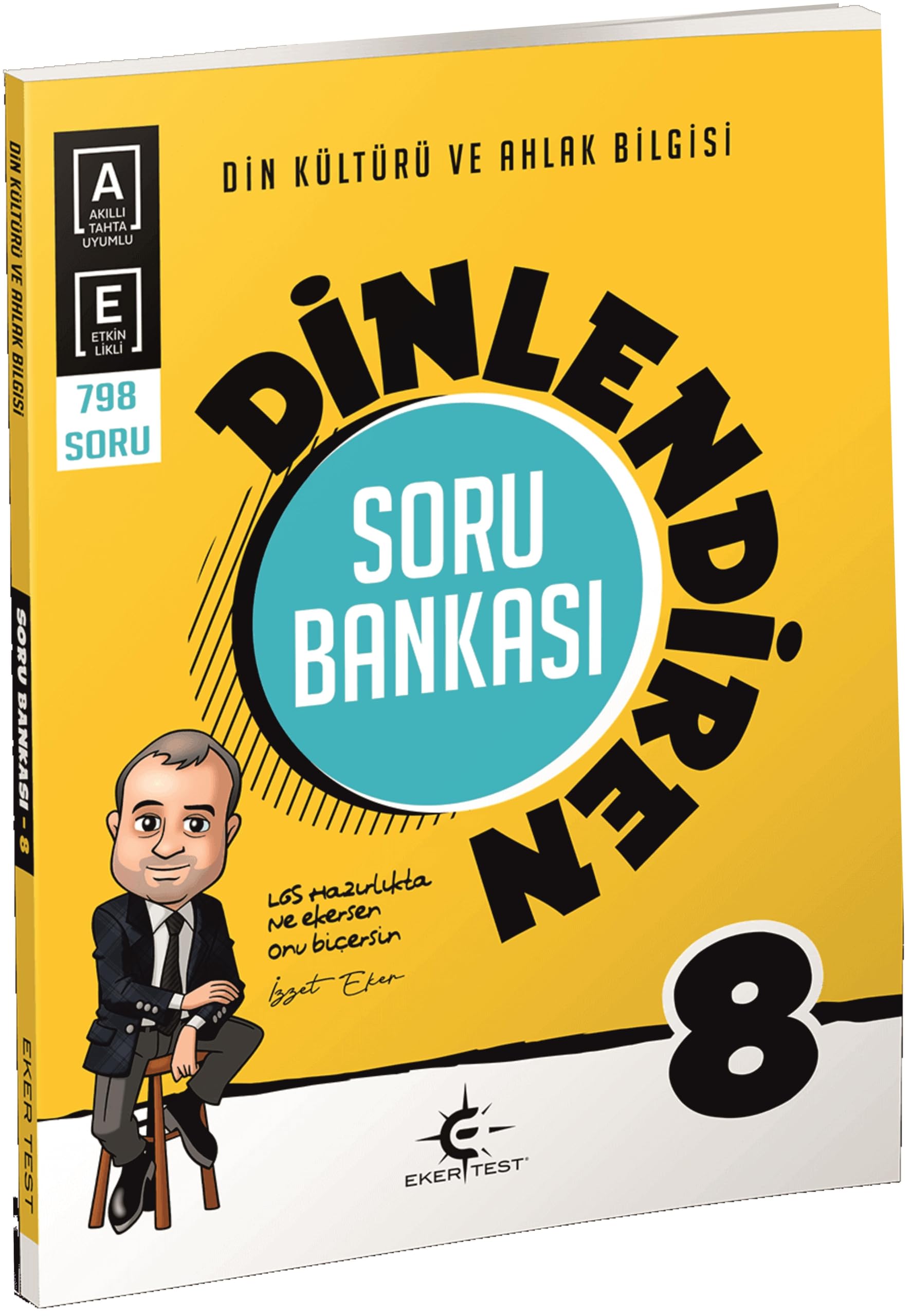 Eker Test 8. Sınıf Din Kültürü ve Ahlak Bilgisi Dinlendiren Soru Bankası