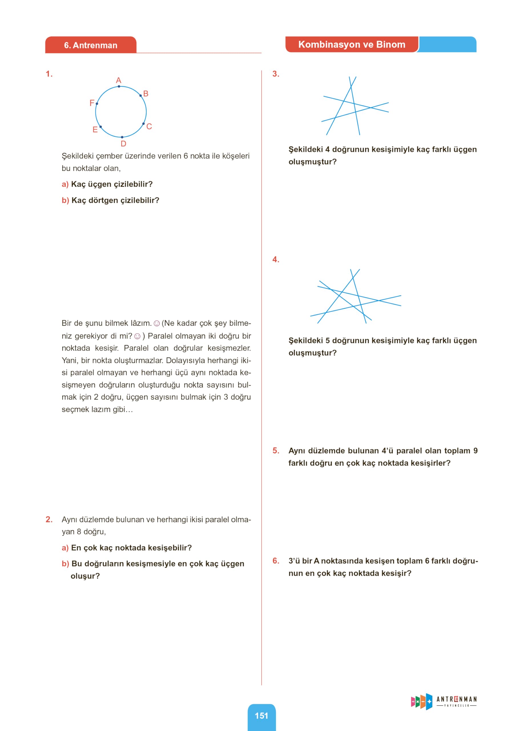 Antrenmanlarla Matematik 3