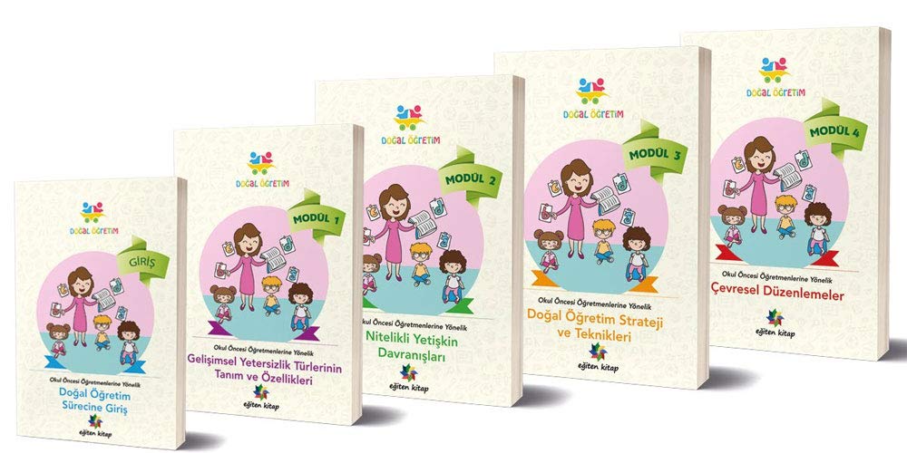 Okul Öncesi Öğretmenlere Yönelik Doğal Öğretim Süreci Seti: 5 Kitap Takım