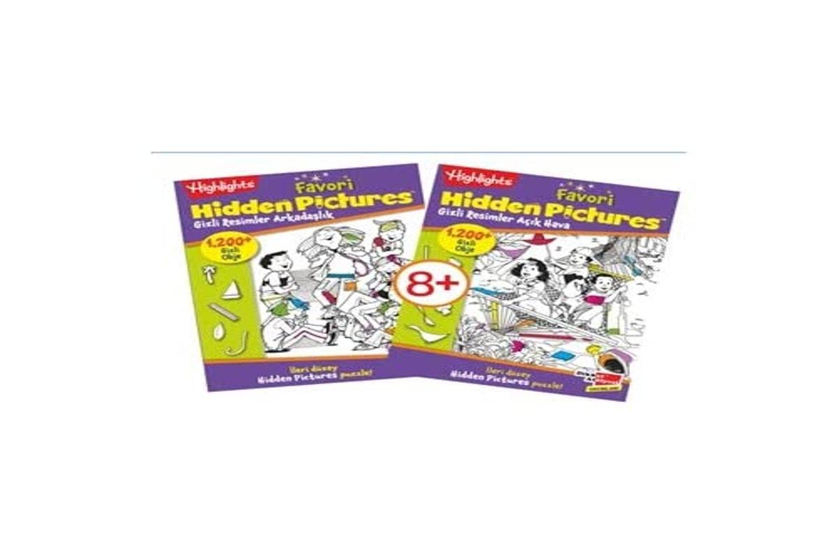 Highlights Favori Hidden Pictures (Gizli Resimler) 2'li Set