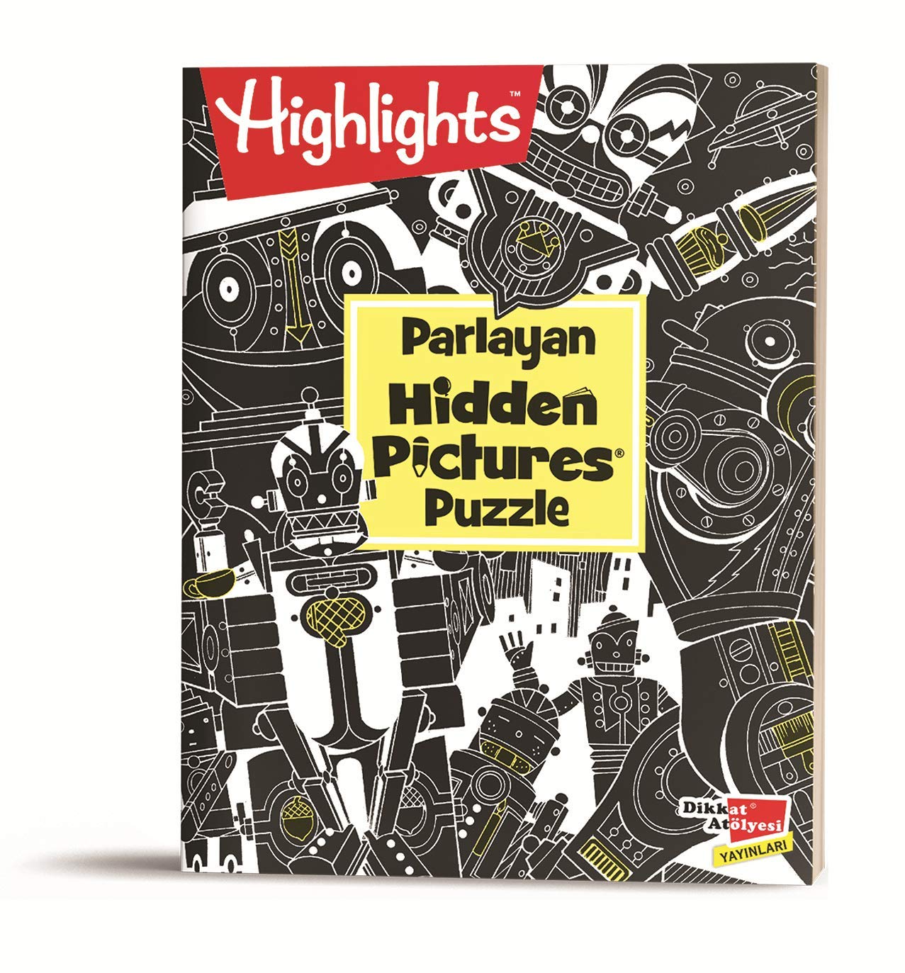 Dikkat Atölyesi Yayınları Highlights: Parlayan Hidden Pictures Puzzle