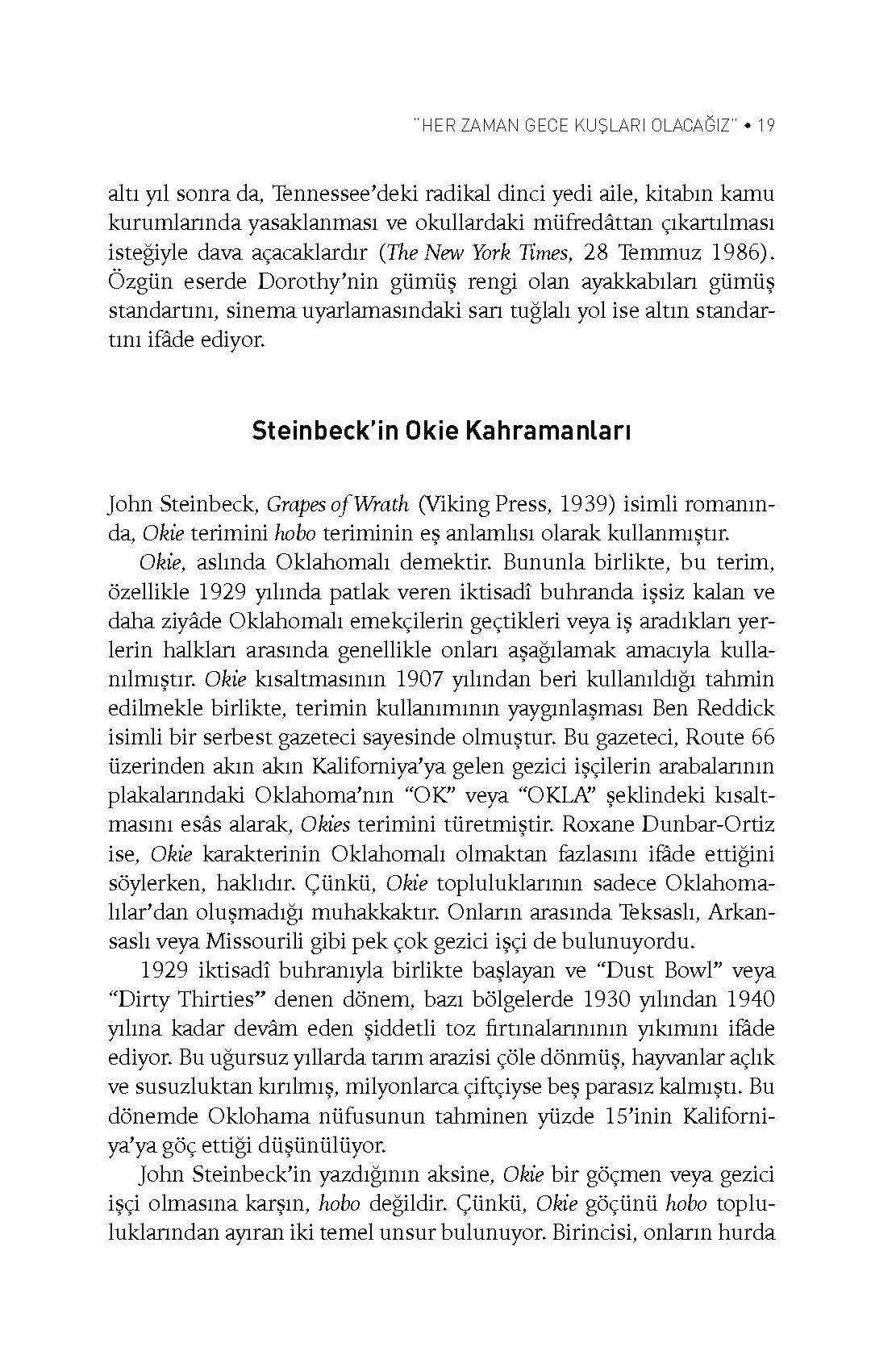 Her Zaman Gece Kuşları Olacağız