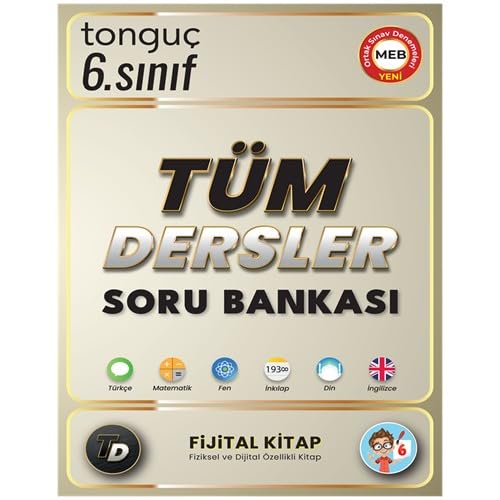 6. Sınıf Tüm Dersler Soru Bankası Tonguç Akademi