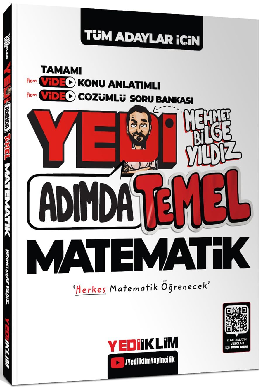 Yedi Adımda Temel Matematik Video Konu Anlatımlı Video Çözümlü Soru Bankası