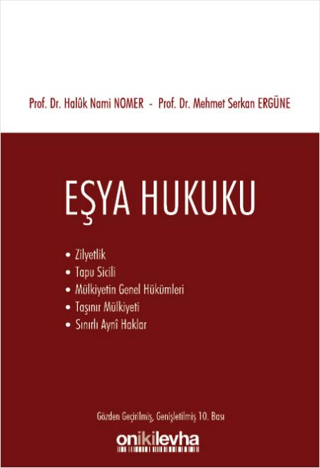 Eşya Hukuku (Ciltli)