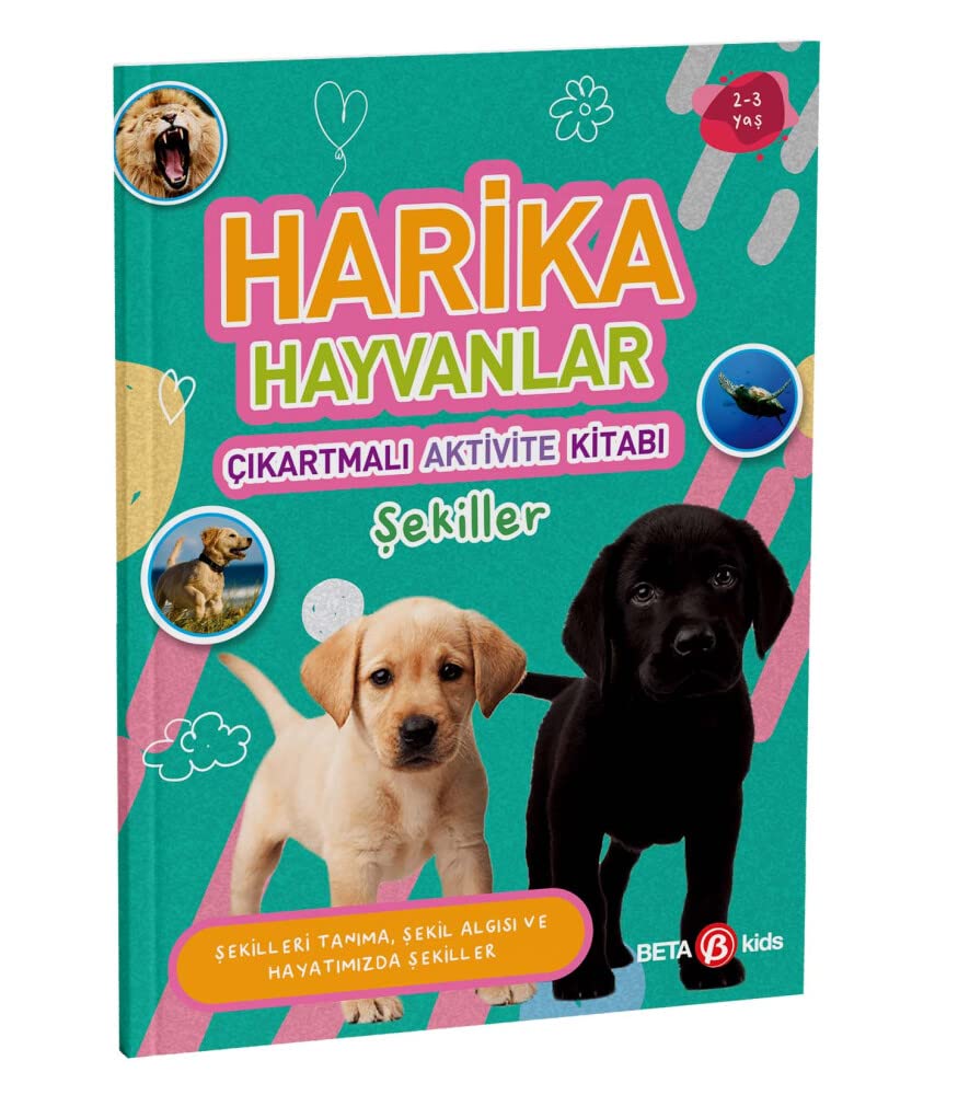 Harika Hayvanlar - Çıkartmalı Aktivite Kitabı (Kapak değişebilir)