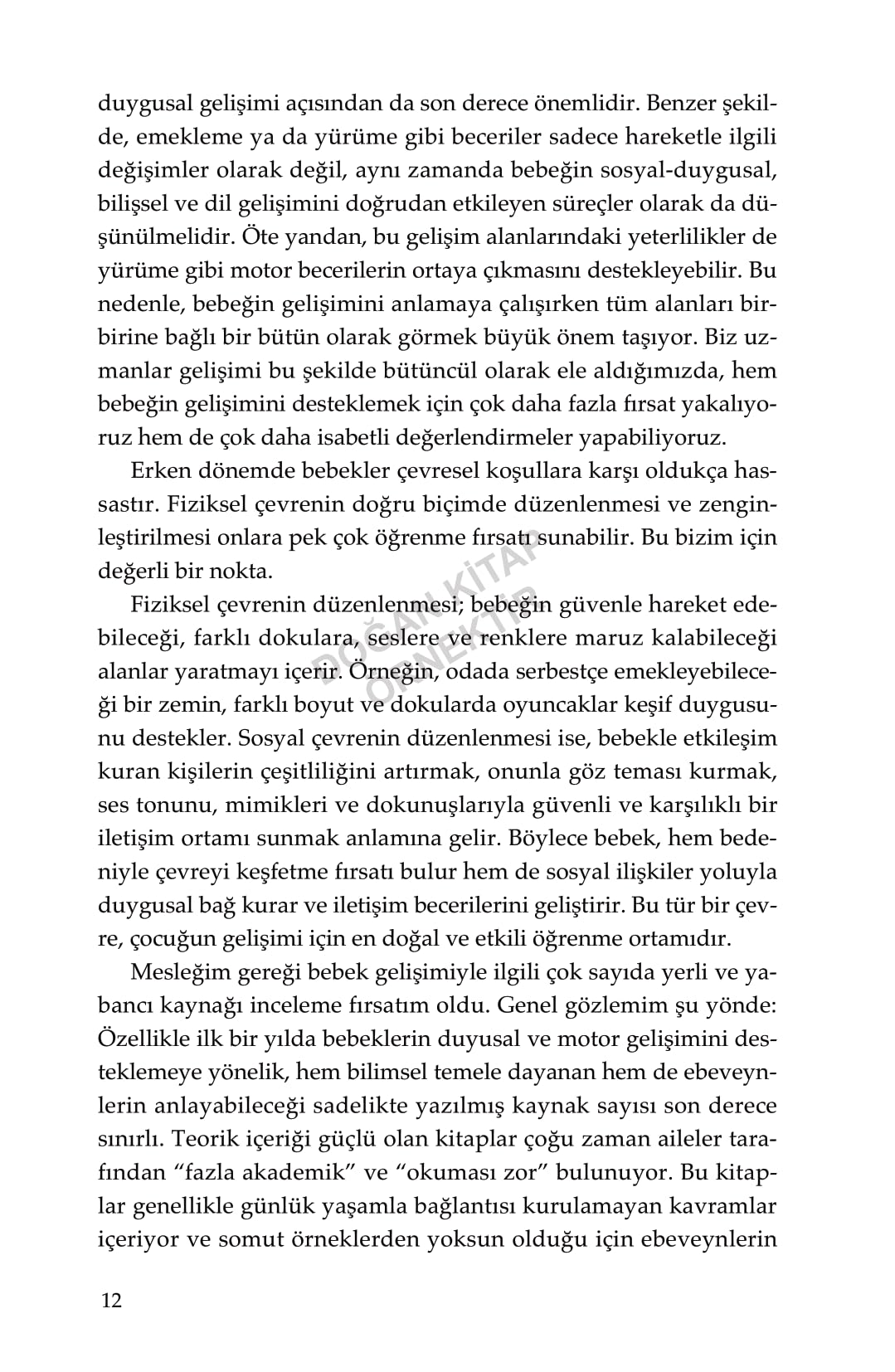 Bebeğimle Küçük Adımlar Büyük Gelişimler: 0-1 Yaş Bebekler İçin Duygusal ve Harekete Dayalı Aktivite