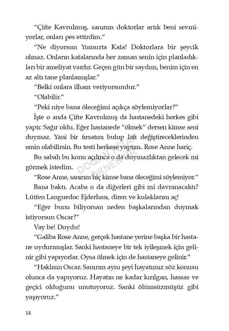 OSCAR VE PEMBELİ MELEĞİ