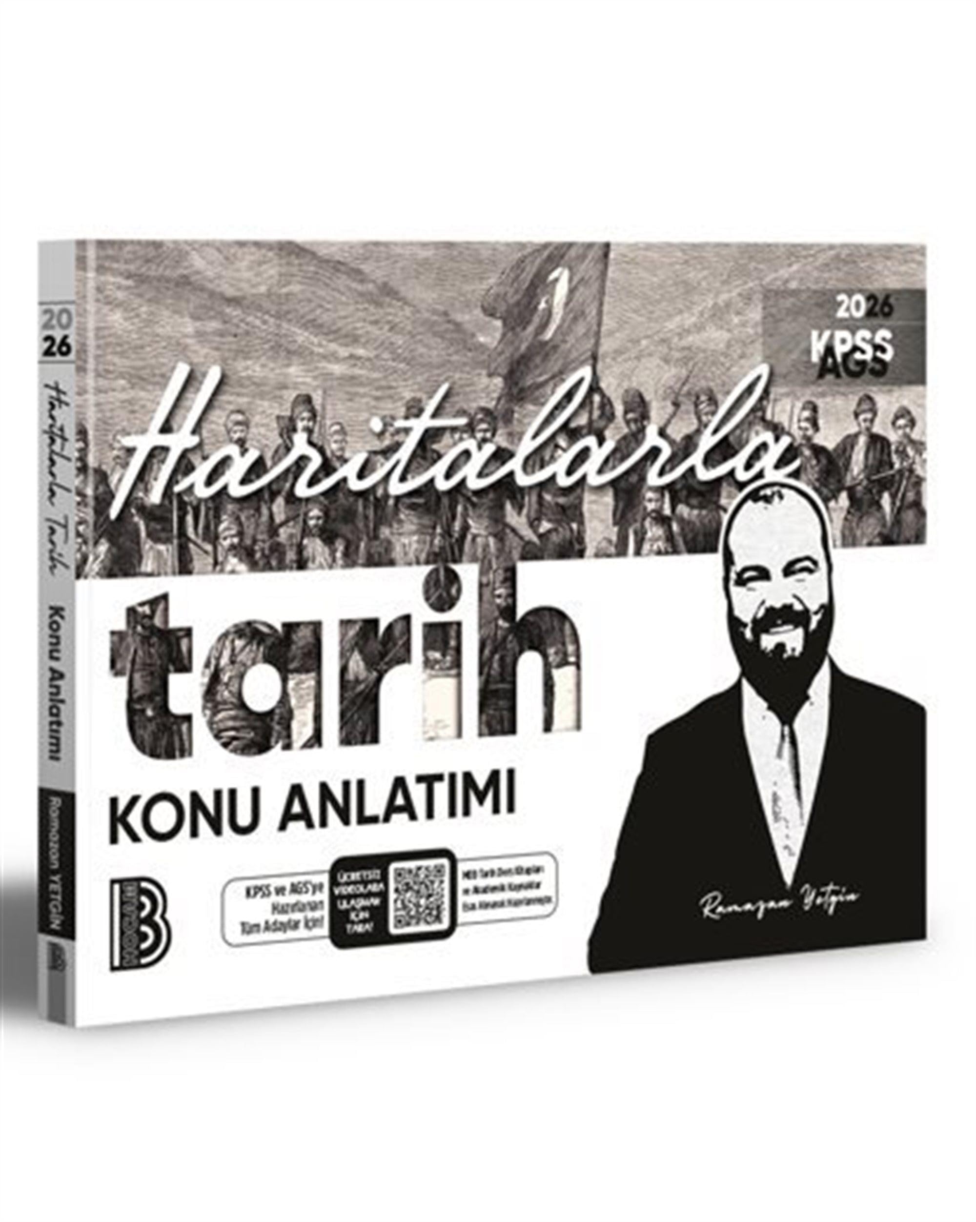 RAMAZAN YETGİN 2026 KPSS AGS Haritalarla Tarih Konu Anlatımı Benim Hocam Yayınları