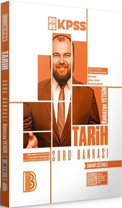 2026 KPSS Tarih Tamamı Çözümlü Soru Bankası Benim Hocam Yayınları