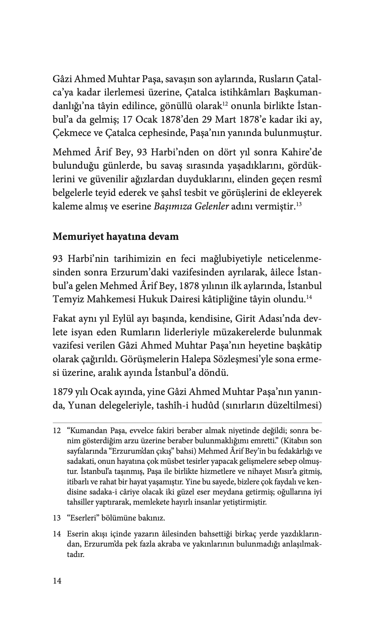 Başımıza Gelenler: 93 Harbi’nde Anadolu Cephesi, Ruslarla Savaşın Hatıraları