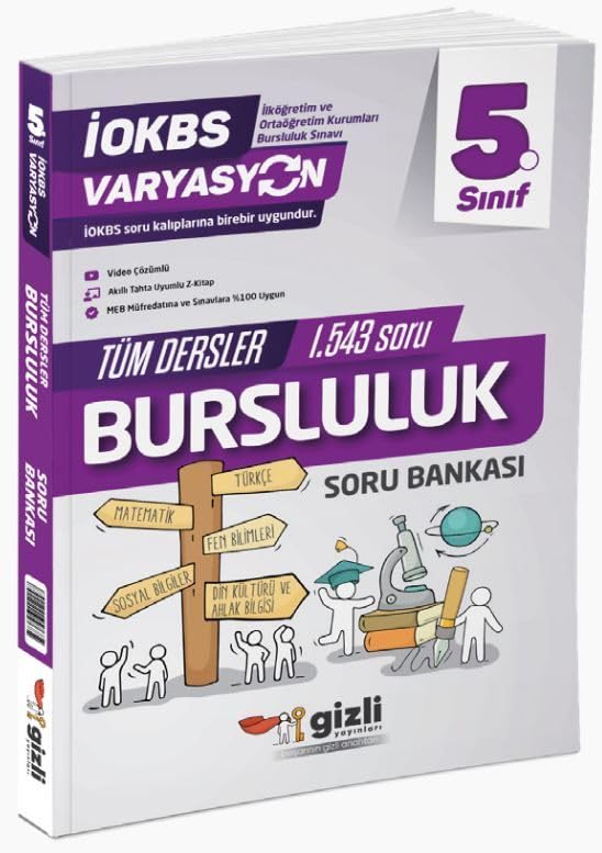5. Sınıf Varyasyon Tüm Dersler Bursluluk Soru Bankası