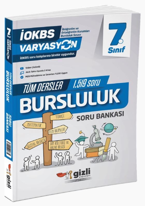 7. Sınıf Varyasyon Tüm Dersler Bursluluk Soru Bankası