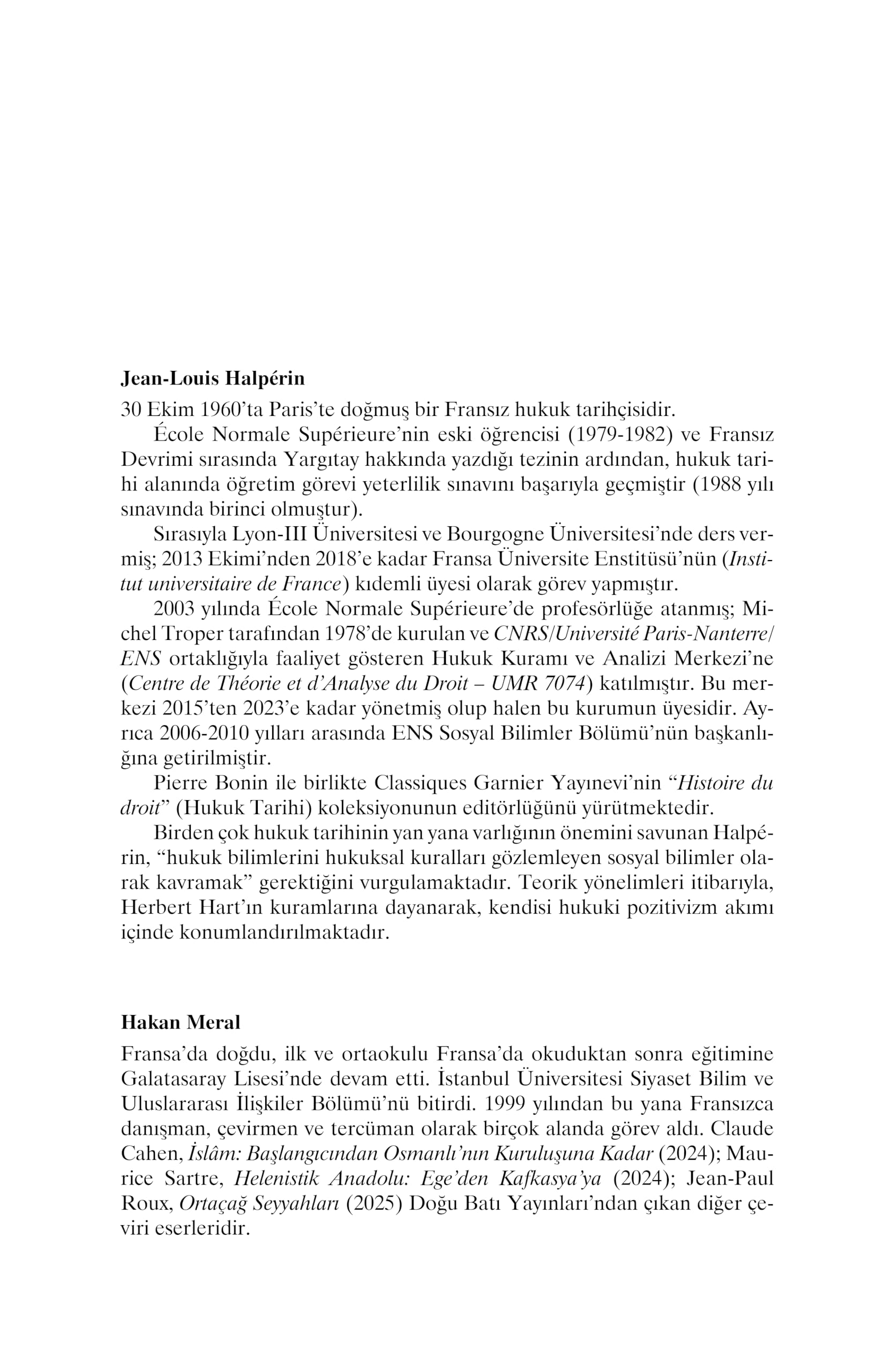 Avrupa Hukuk Tarihi