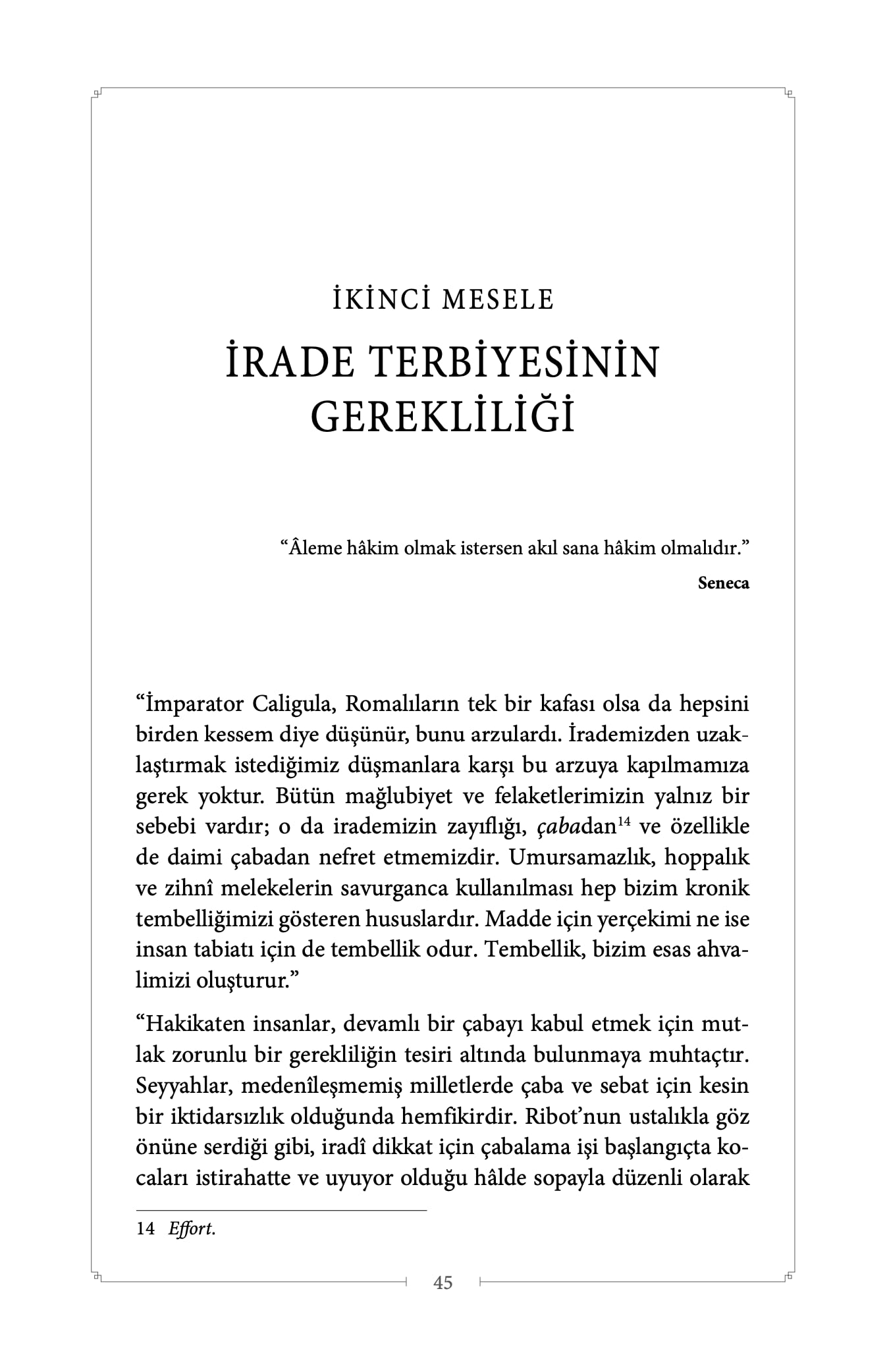 İrade Terbiyesi
