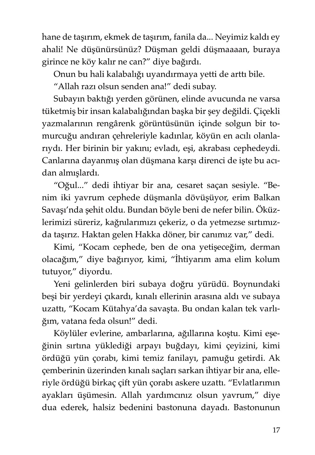 Cepheye Koşan At