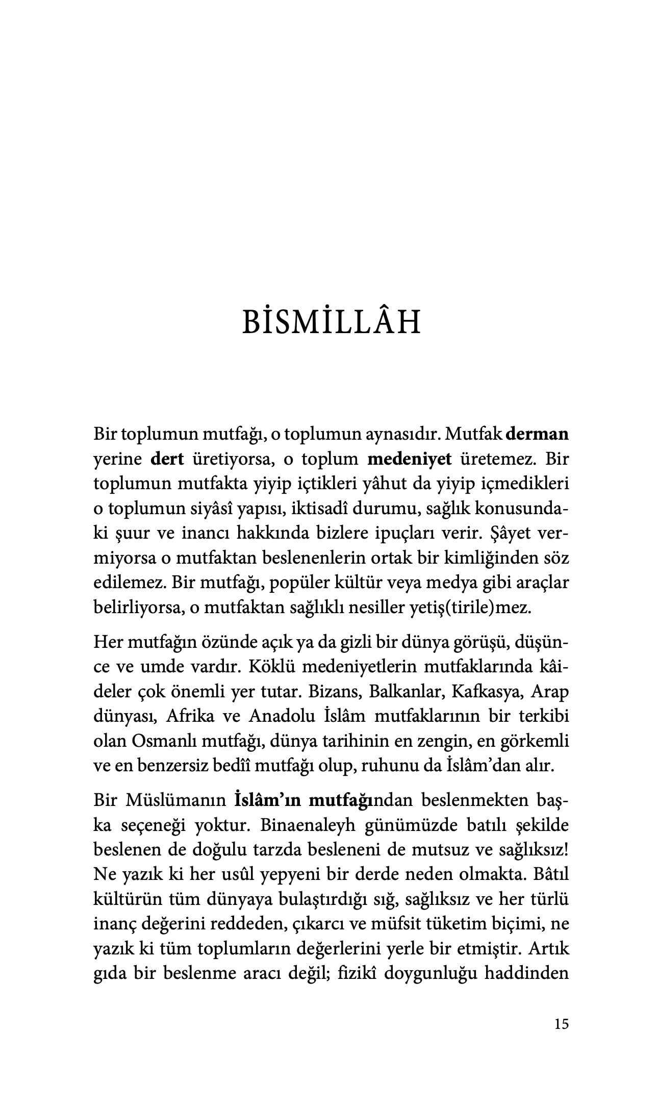 Müslüman’ın Diyeti