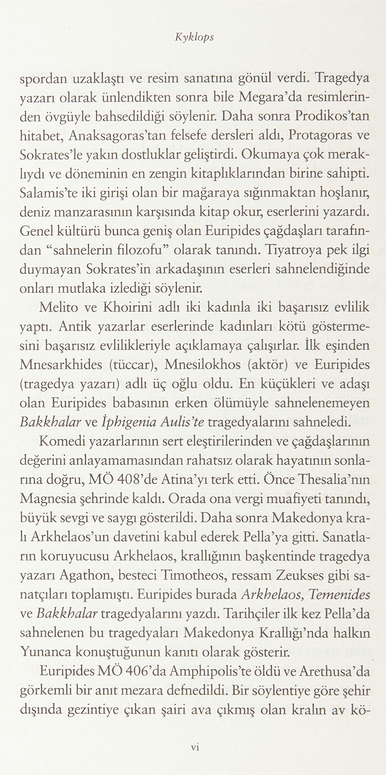 Kyklops - Hasan Ali Yücel Klasikleri