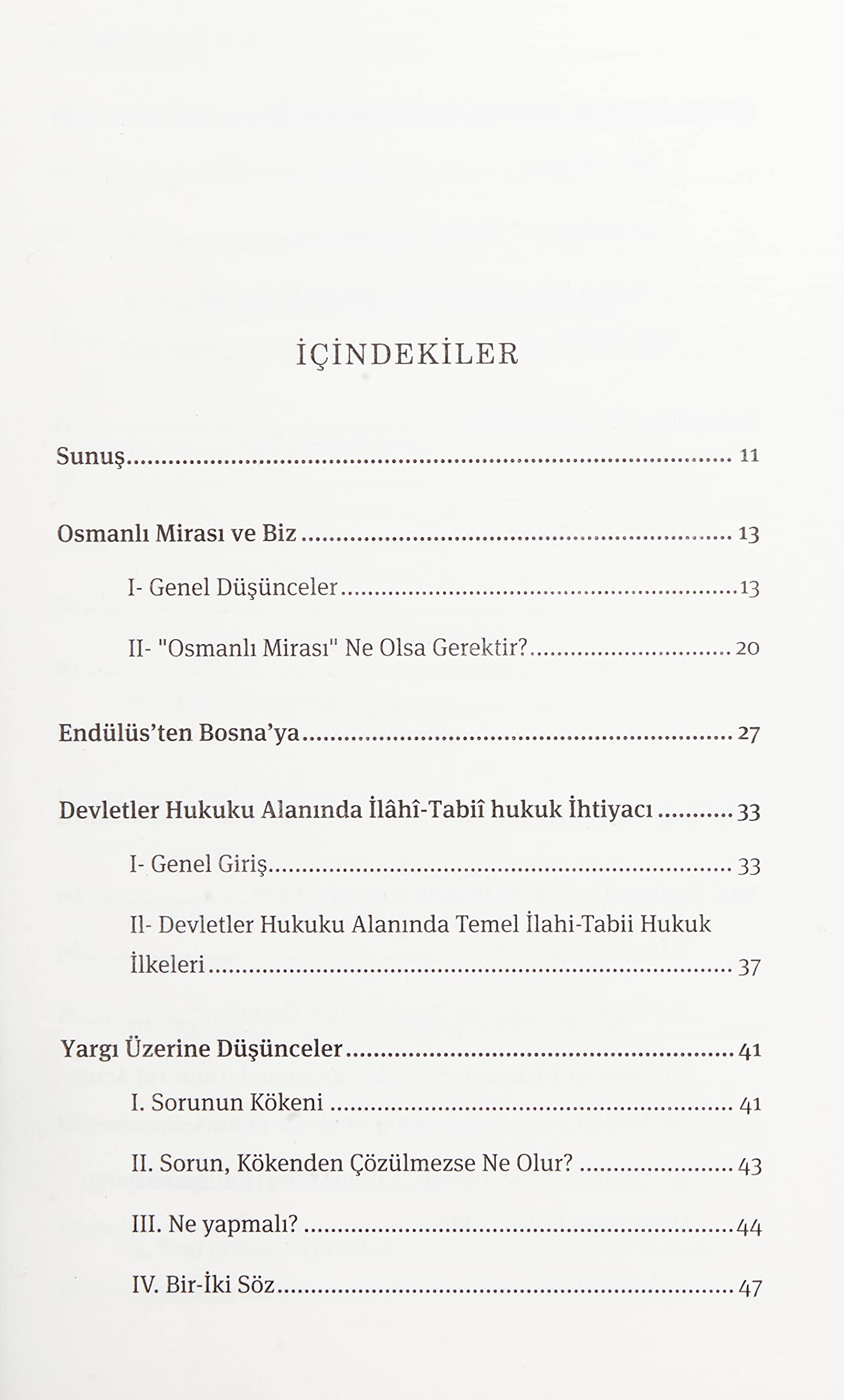 Hukuk Devleti Arayışları