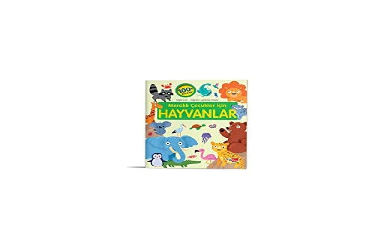 Meraklı Çocuklar İçin Hayvanlar: Eğlenceli-Öğretici Aktivite Kitabı