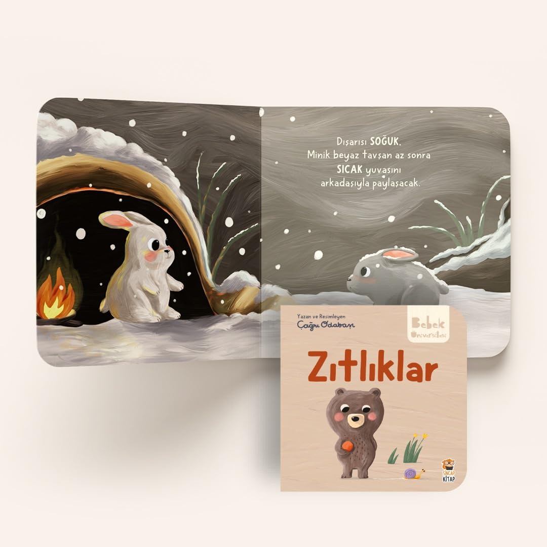 Bebek Üniversitesi: Hikayeli İlk Kavramlarım - 4 Kitap Takım