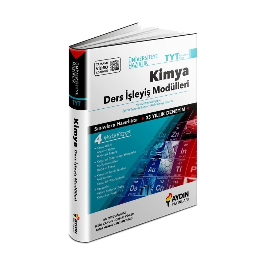 TYT Kimya Ders İşleyiş Modülleri