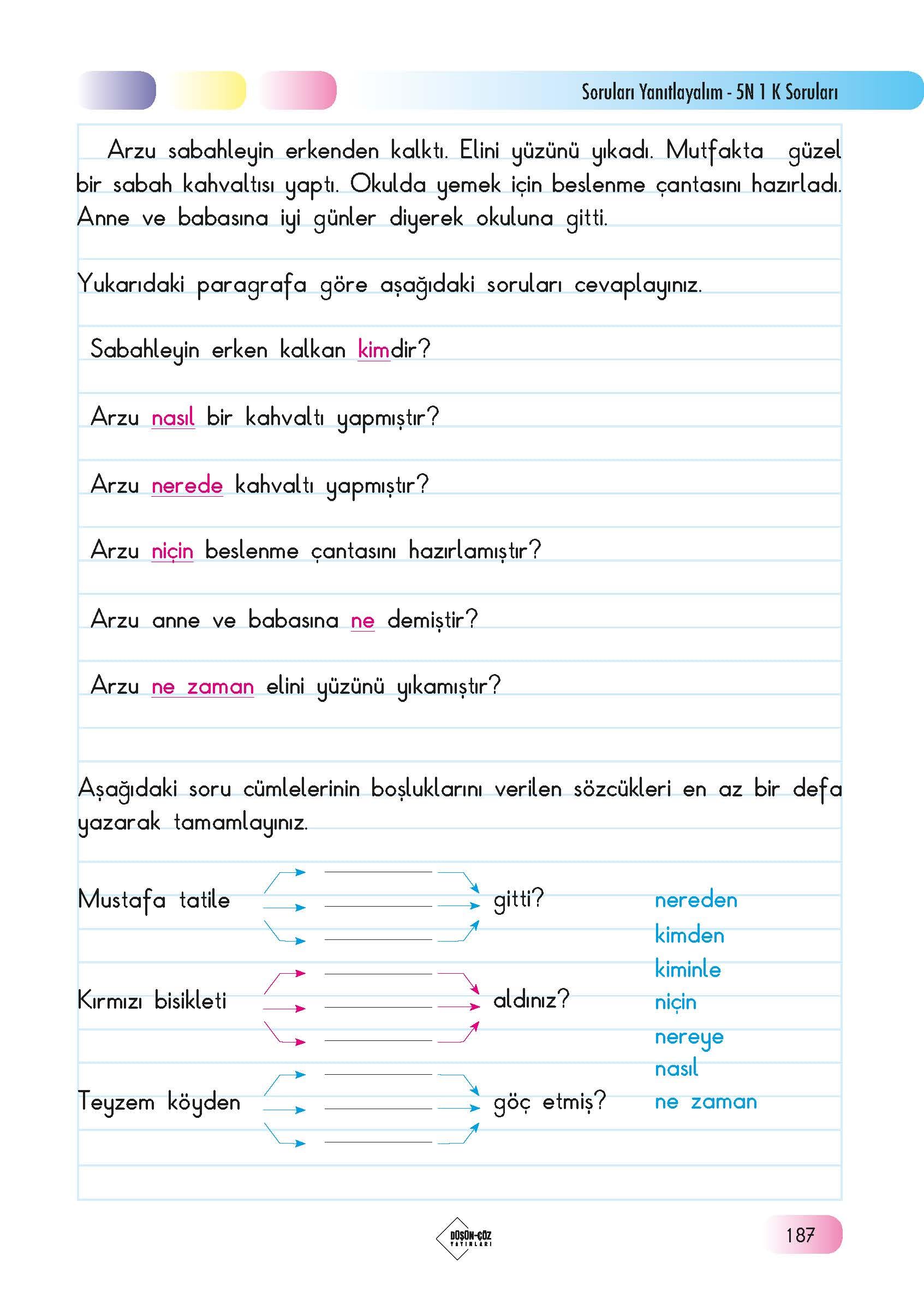 2. Sınıf Güm Güm Tüm Dersler Başarı Defterim: Matematik-Türkçe-Hayat Bilgisi