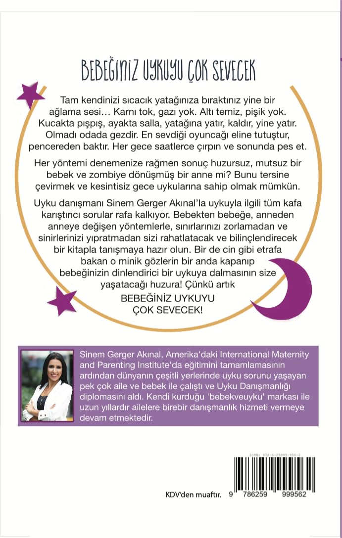 Bebeğiniz Uykuyu Çok Sevecek - Uyku Eğitimi Kitabı