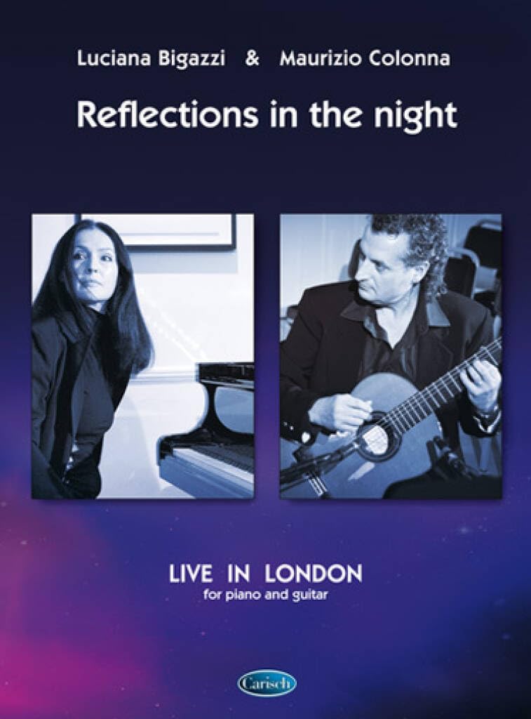 Reflection in The Night, Live in London: Songbook für Klavier