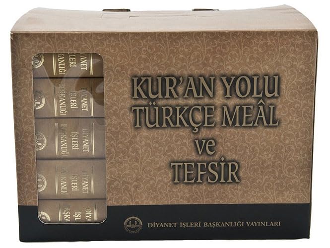 Kur'an Yolu Türkçe Meal ve Tefsir 5 Cilt Takım (Ciltli)