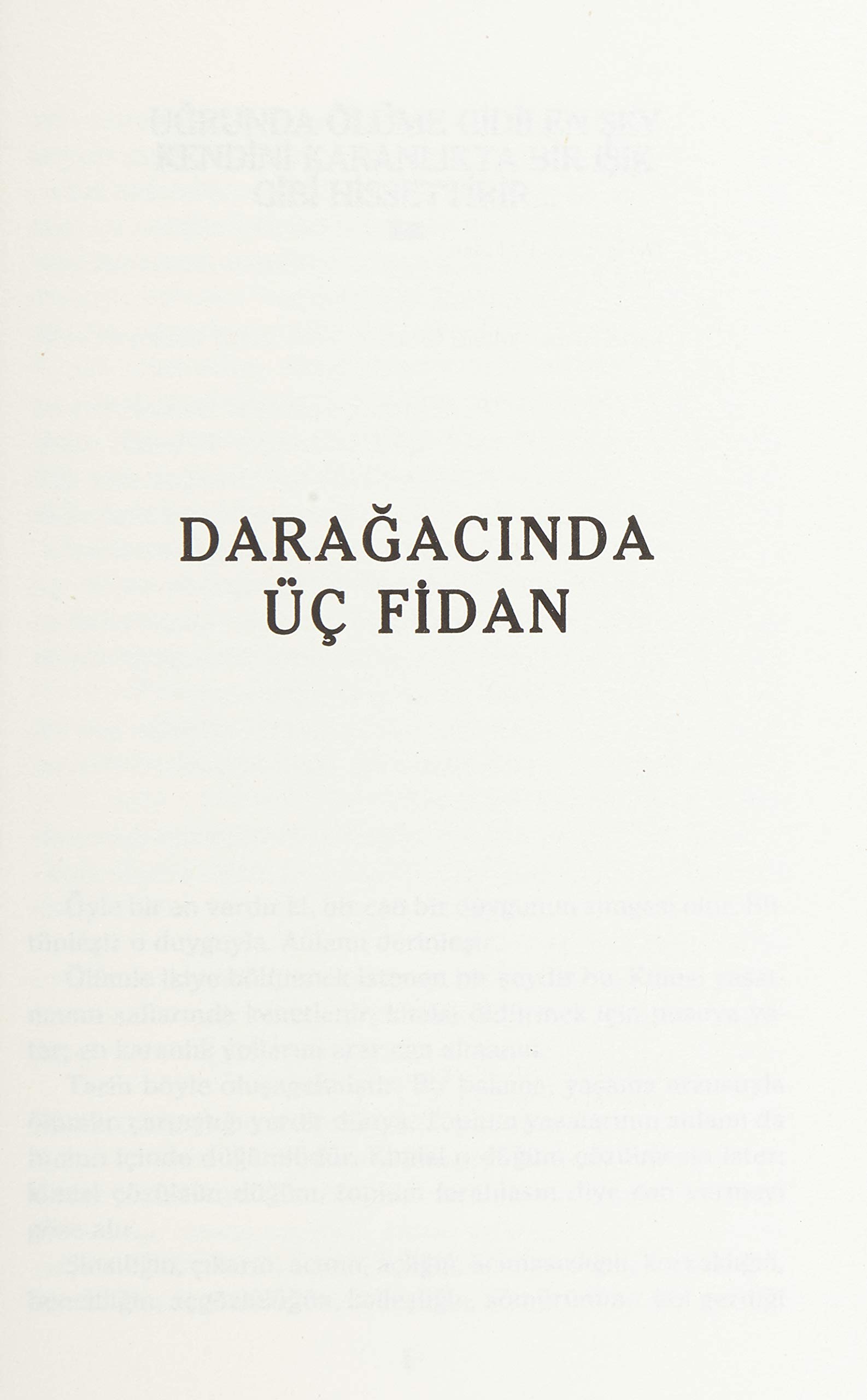 Darağacında Üç Fidan