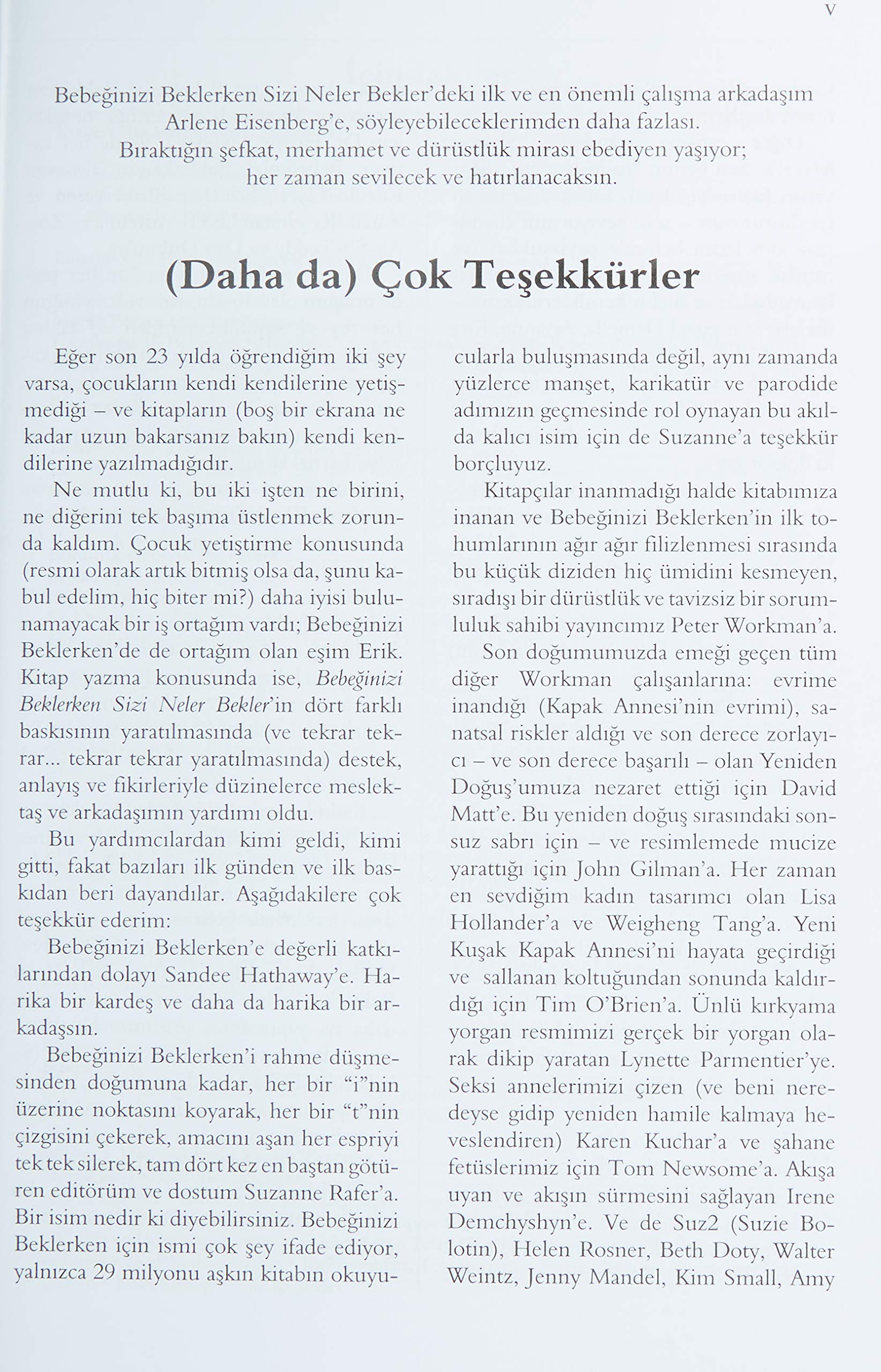 Bebeğinizi Beklerken Sizi Neler Bekler (Ciltli)